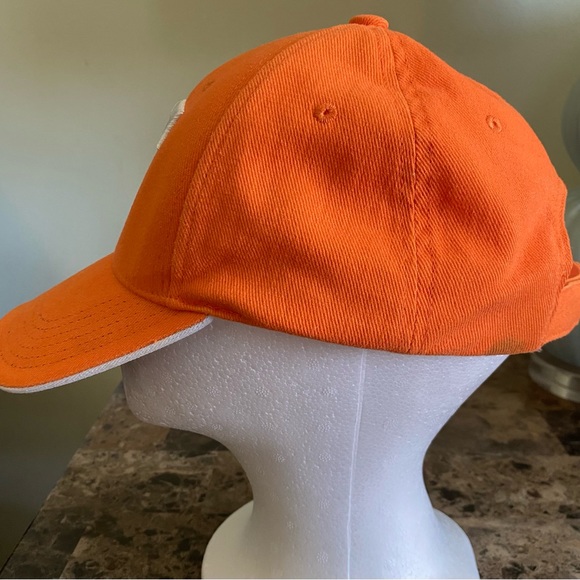 Tennesse Volunteers Strapback Hat Adult One Size Orange Cap Flaw on Back - Picture 5 of 9